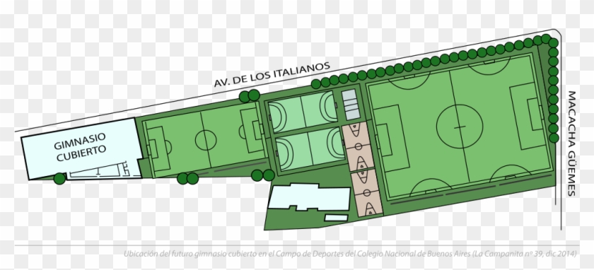 Campo De Deportes Del Colegio Nacional De Buenos Aires - Colegio Nacional Buenos Aires Campo De Deportes Clipart