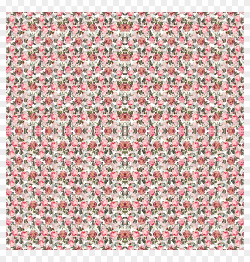 24" Victorian Blush Roses Vintage Pattern Small Wallpaper - Cartoon Art Supplies Clipart