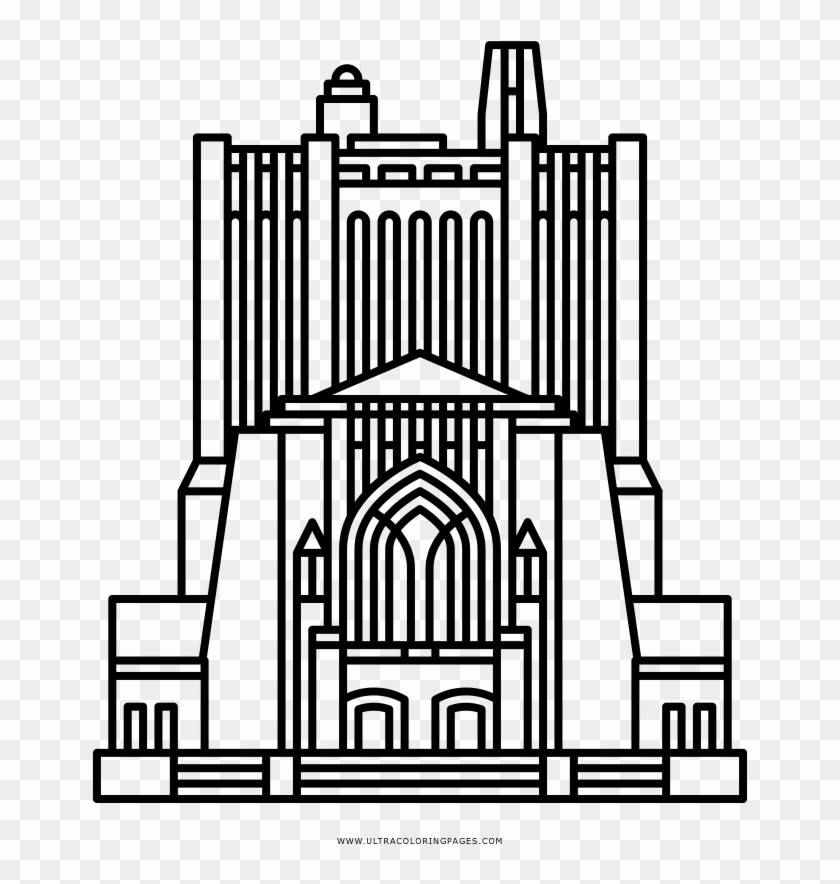 Yale University Coloring Page - Arch Clipart #5962641