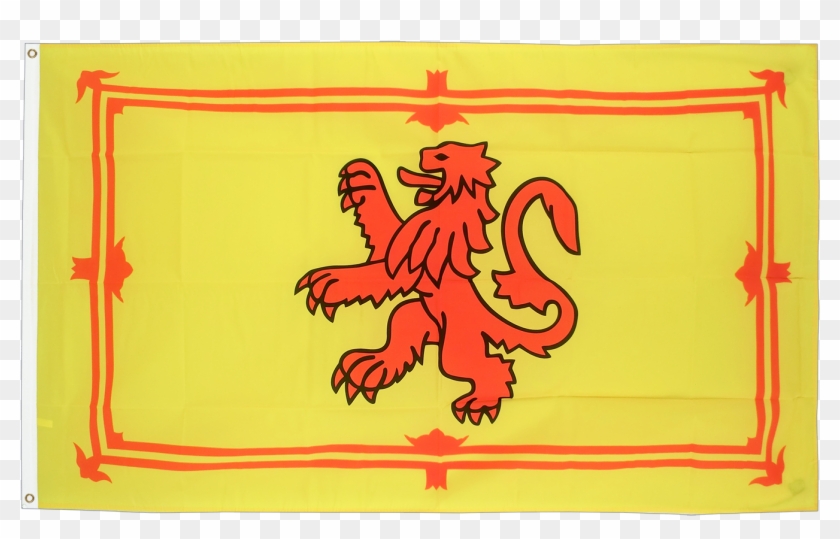 Scotland Royal Ft Flag - Scottish Flag Lion Clipart #5962644