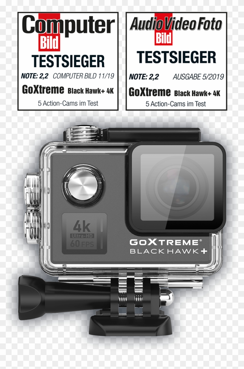 Goxtreme Black Hawk 4k Testsieger - Computer Bild Clipart #5962790