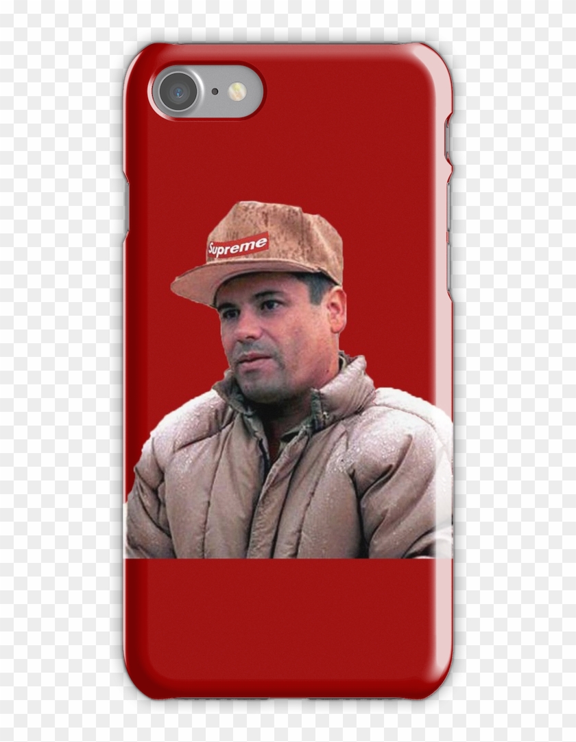 Supreme El Chapo Iphone 7 Snap Case - Joaquín El Chapo Guzmán Pl Clipart #5963075