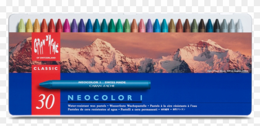 D Transparent Pastel - Caran D Ache Neocolor 1 Clipart