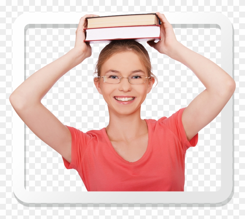 Girl Glasses2 , 2017 08 10 - Girl Clipart