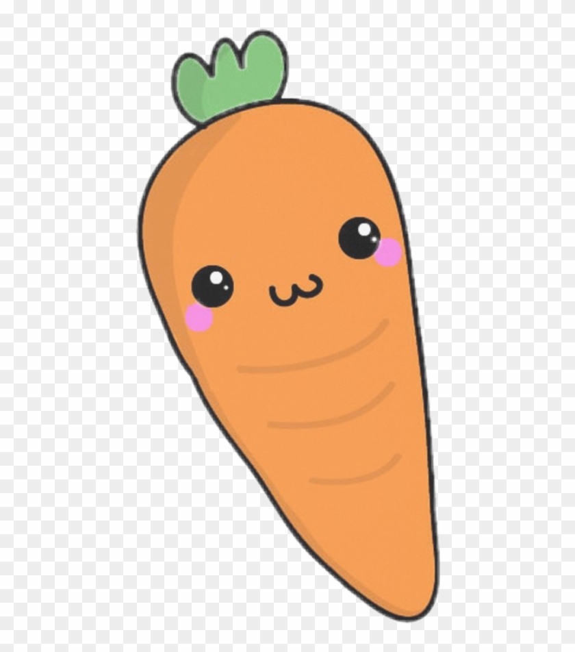 #zanahoria - Kawaii Carrots Clipart