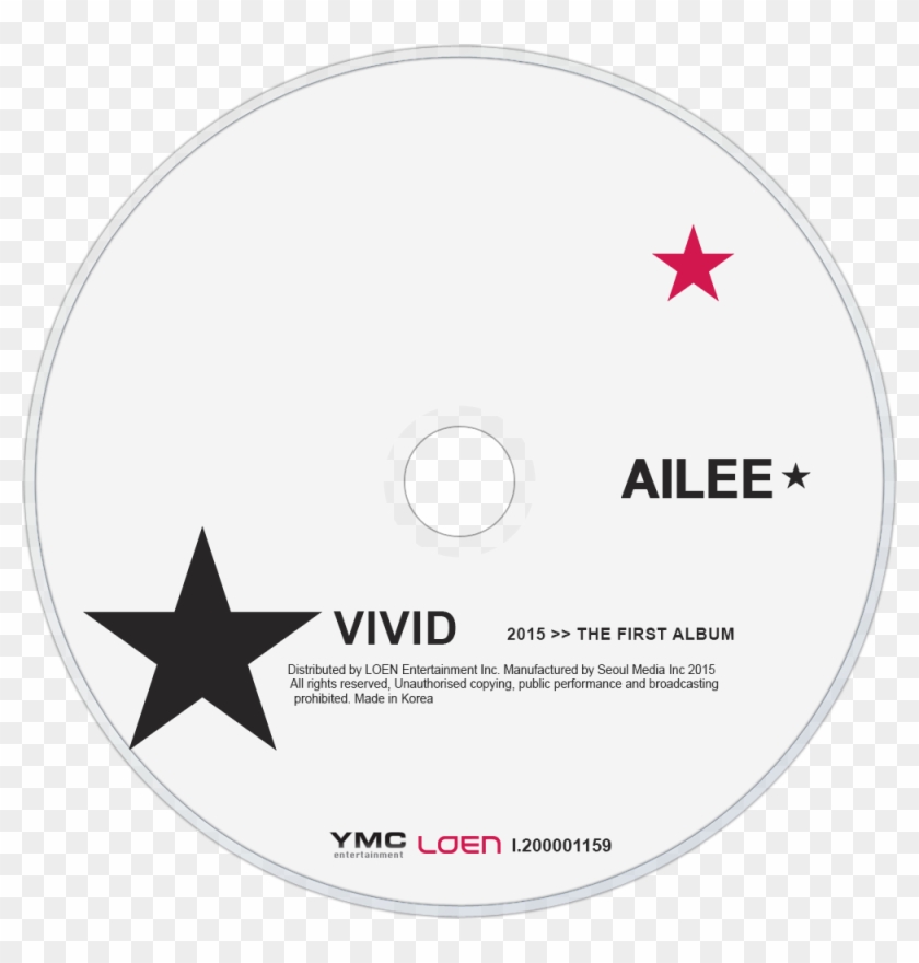Ailee Vivid Cd Disc Image - Cd Clipart