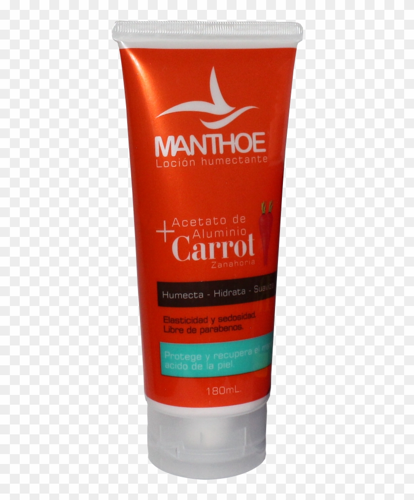 Loción Hidratante Zanahoria 180ml , Png Download - Sunscreen Clipart