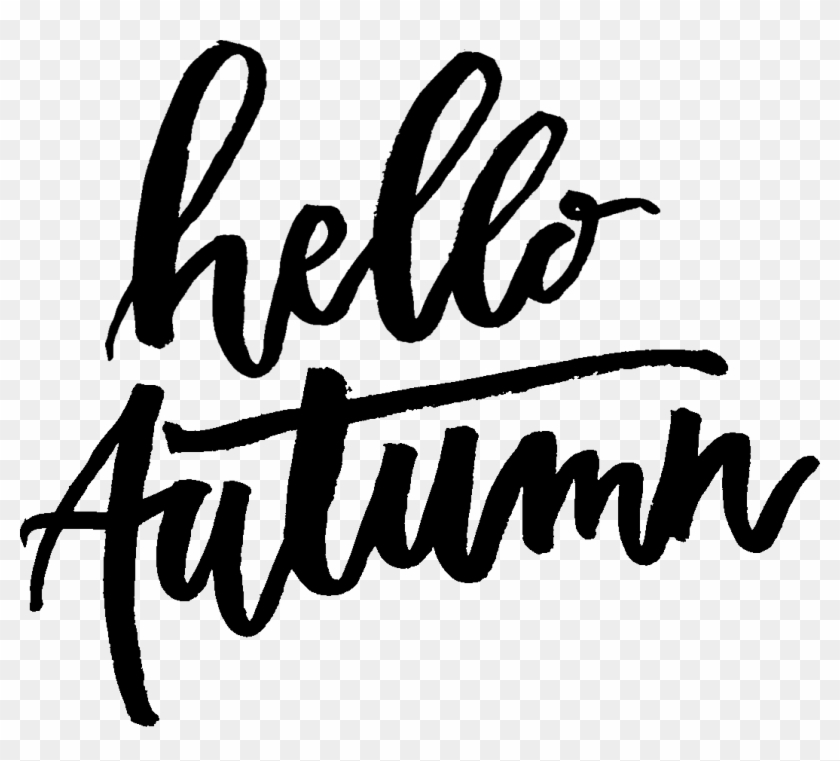 Microsoft Word Clip Art - Hello Autumn Png Transparent Png #5964244