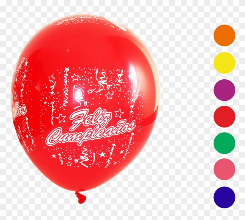 Globos Feliz Cumpleaños Png - Balloon Clipart