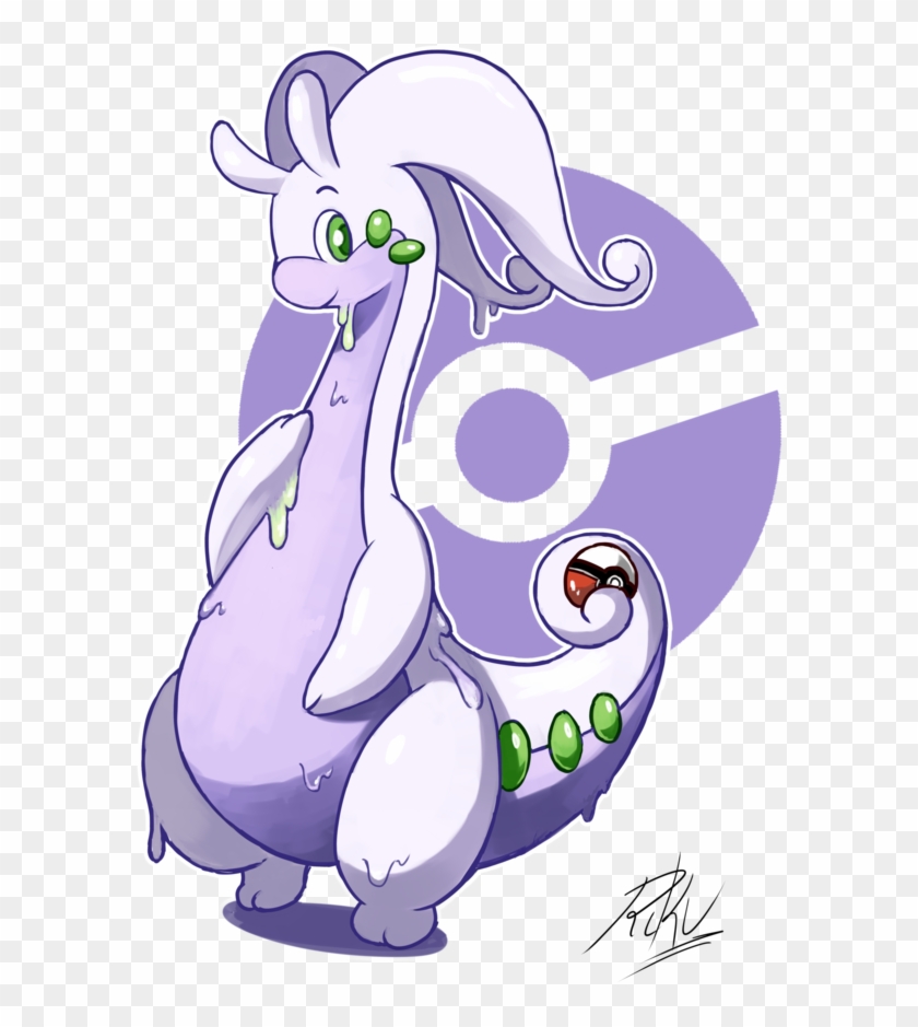 Goodra By Lazyamphy - Goodra Pokemon Art Clipart