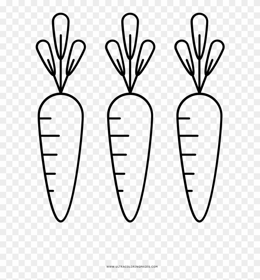 Dibujo De Zanahoria Para Colorear Ultra Coloring Pages - Drawing Clipart
