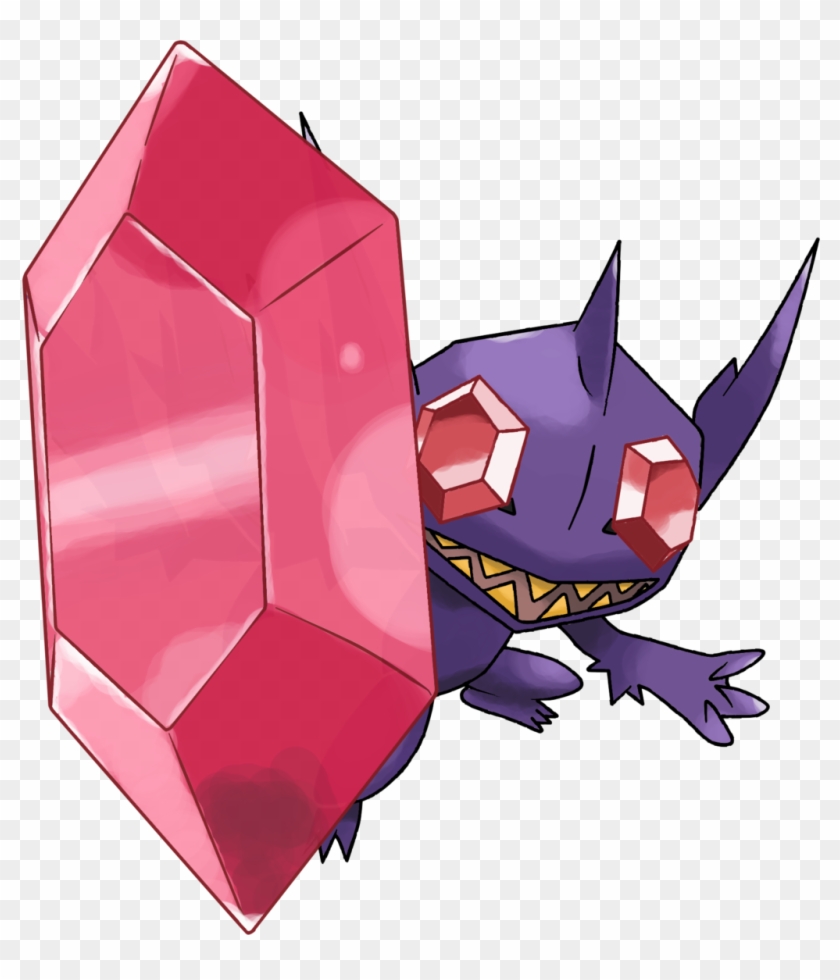Sableye By Meandmyrobot D388yke Mega Sableye By Theangryaron - Mega Sableye Png Clipart