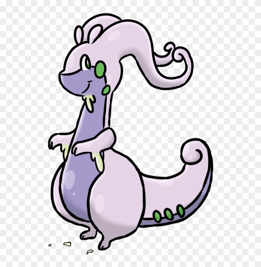 Goodra - Cartoon Clipart