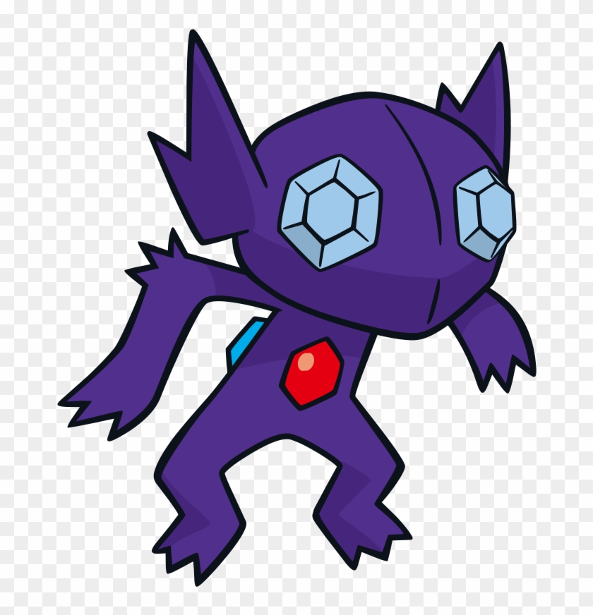 Sableye Global Link Artwork - Pokemon Sableye Clipart