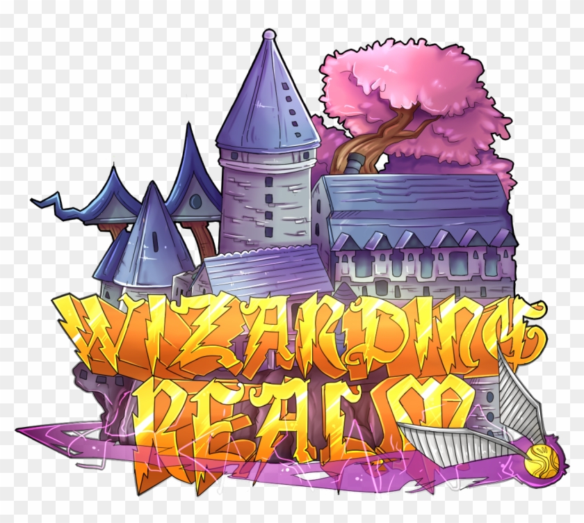 [wizarding Realm] Harry Potter Themed Minecraft Server - Illustration Clipart #5964873