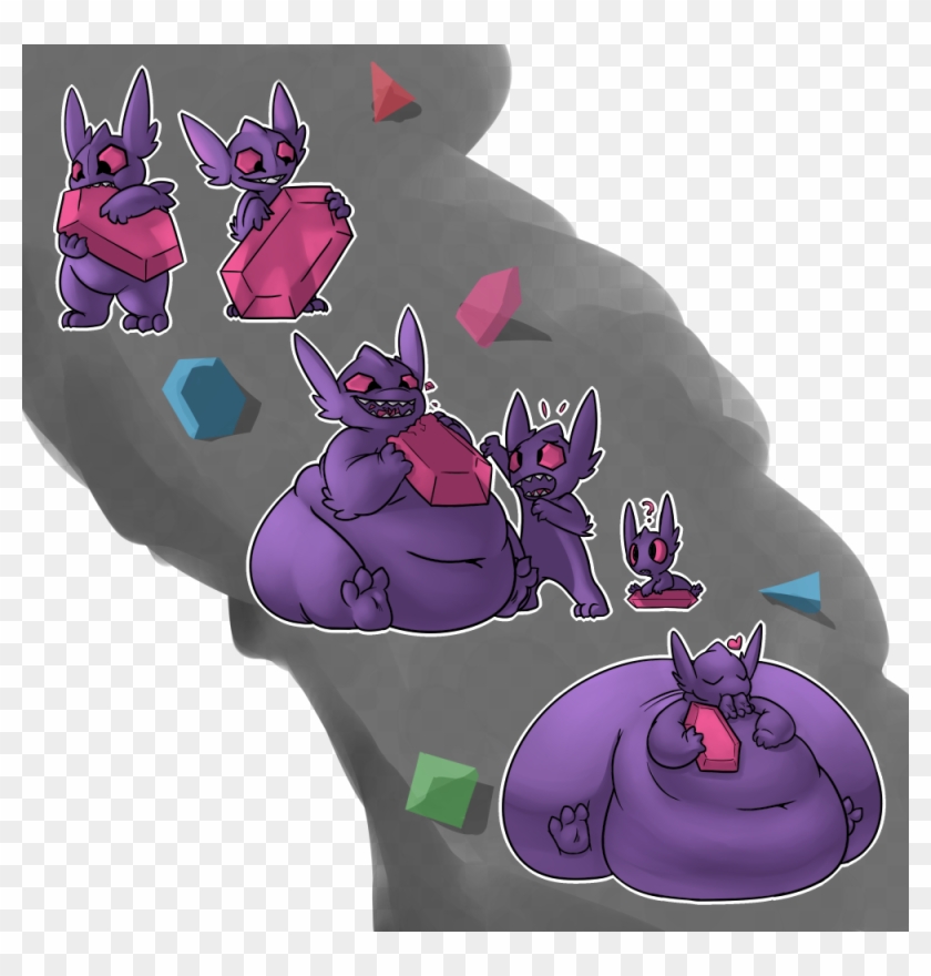 Mega Sableye - Cartoon Clipart #5965020