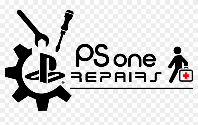 Playstation 1 Console Region Free Modification - Playstation Repair Logo Clipart