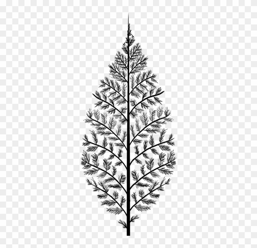 Feather - Christmas Tree Clipart #5965176