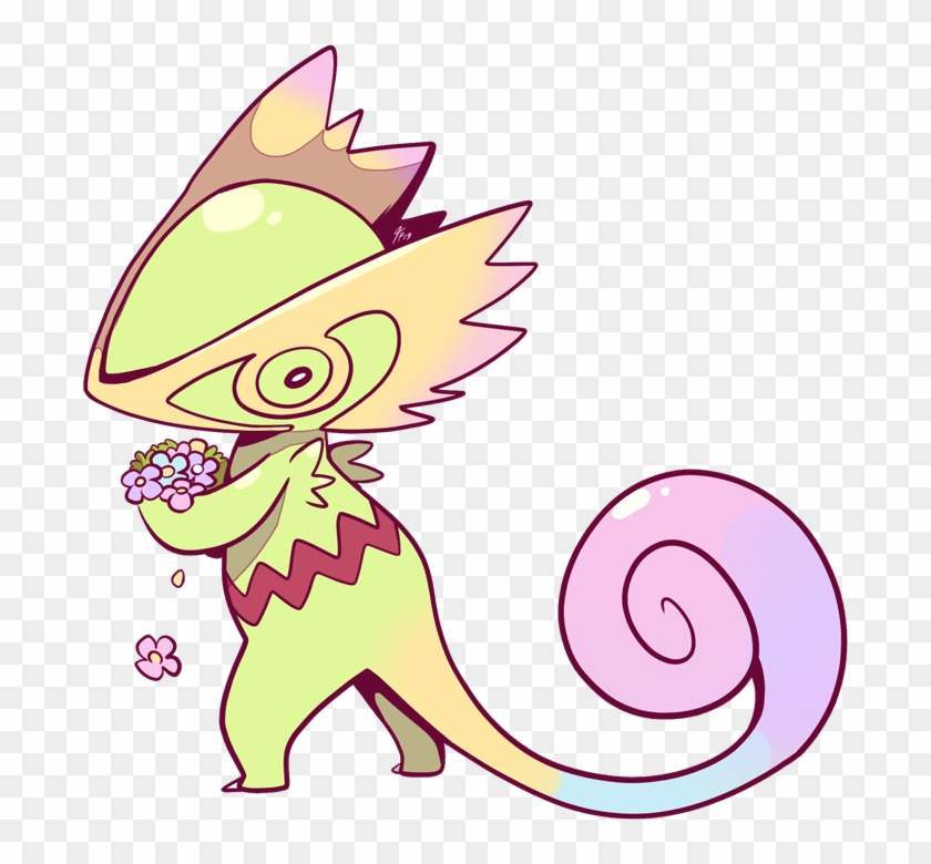 Easter And Spring Themed Kecleon And Sableye For A - Cartoon Clipart