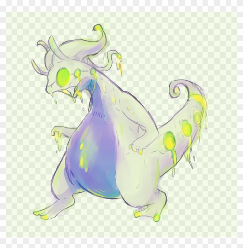 View Goodra By Dorumon4x-d6pek6f , - Pokemon Goodra Fanart Clipart