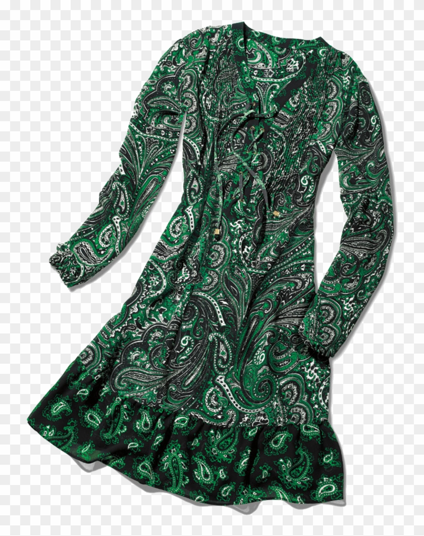 Skylar Green And Gold-tone Stainless Steel Bracelet - Paisley Clipart