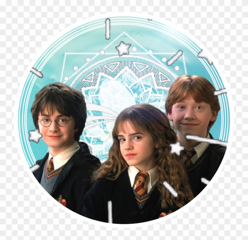 #harry #potter #harrypotter #hp #hermine #ron #harry - Harry Potter Hermione Ron Png Clipart #5965732