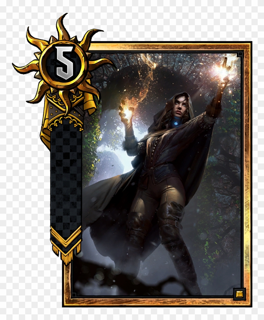Yennefer - Necromancer - Leo Bonhart Gwent Clipart #5966031