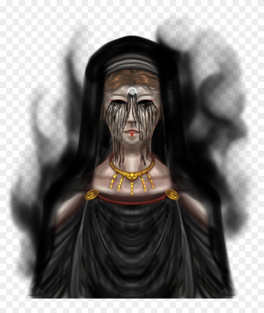 Artlady Nonia, Necromancer Clipart