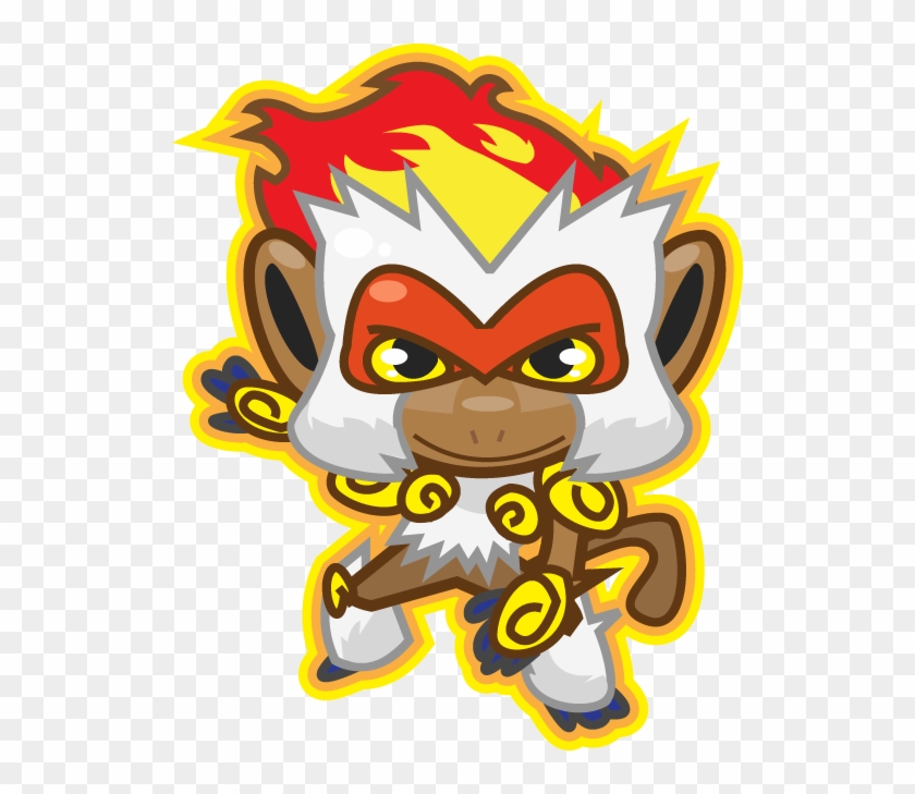 Infernape - Cartoon Clipart