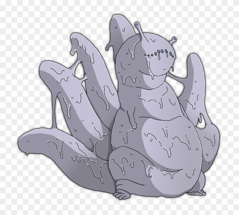 Is This How Mega Goodra Would Look Like - Naruto Six Tailed Beast Clipart