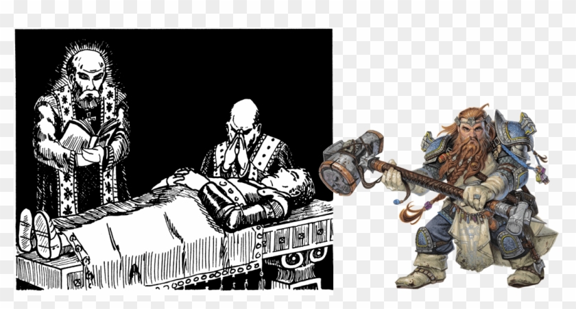 Cleric Old School D&d Clipart