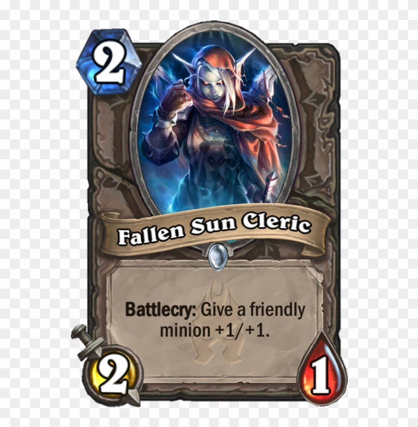 Fallen Sun Cleric - Fallen Sun Cleric Hearthstone Clipart #5966431