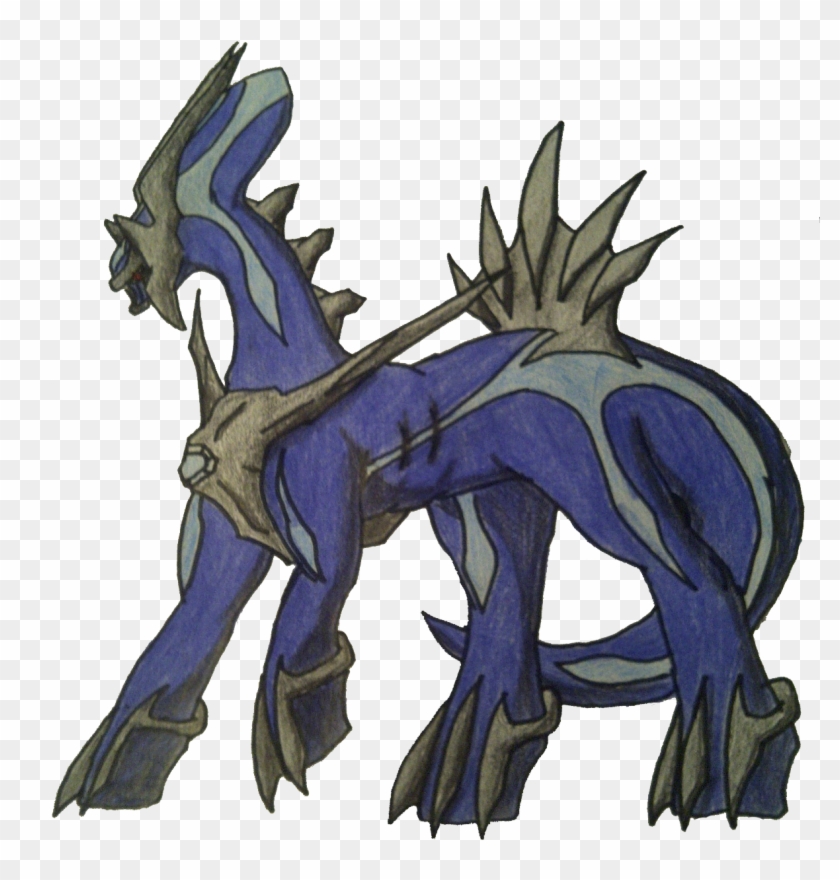 Return Of The Dialga - Mythical Creature Clipart