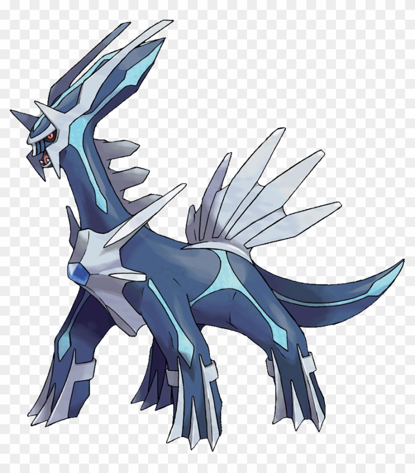 Dialga - Pokemon Oras Dialga Qr Code Clipart #5967124