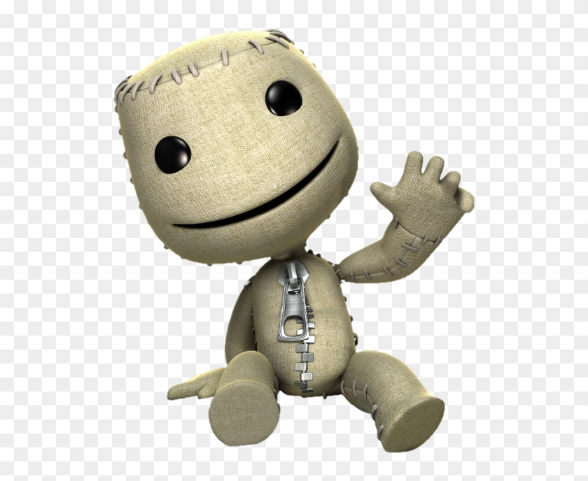 Chunky104 - White Sackboy Clipart