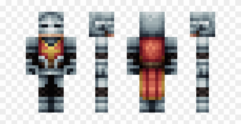 Minecraft Nether Knight Skin Clipart