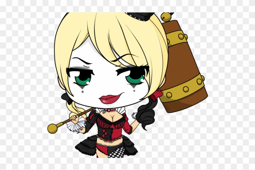 Cosplay Clipart Chibi - Harley Quinn Chibi Suicide Squad Png Transparent Png #5968013