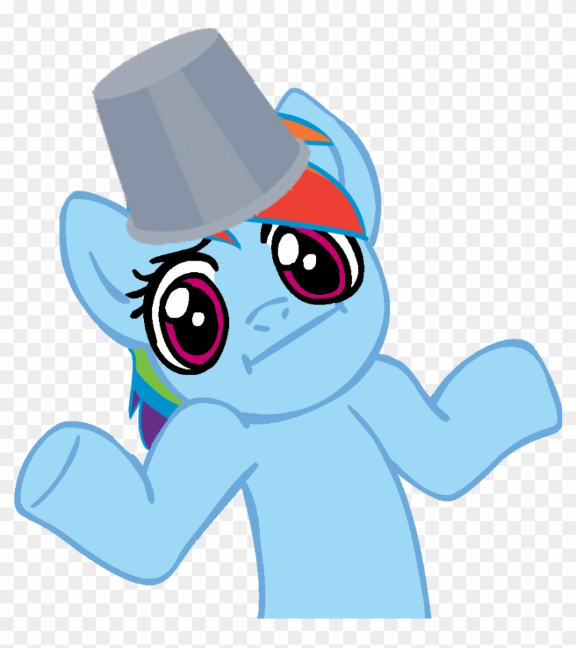 1557810901066 - Rainbow Dash Shrug Clipart