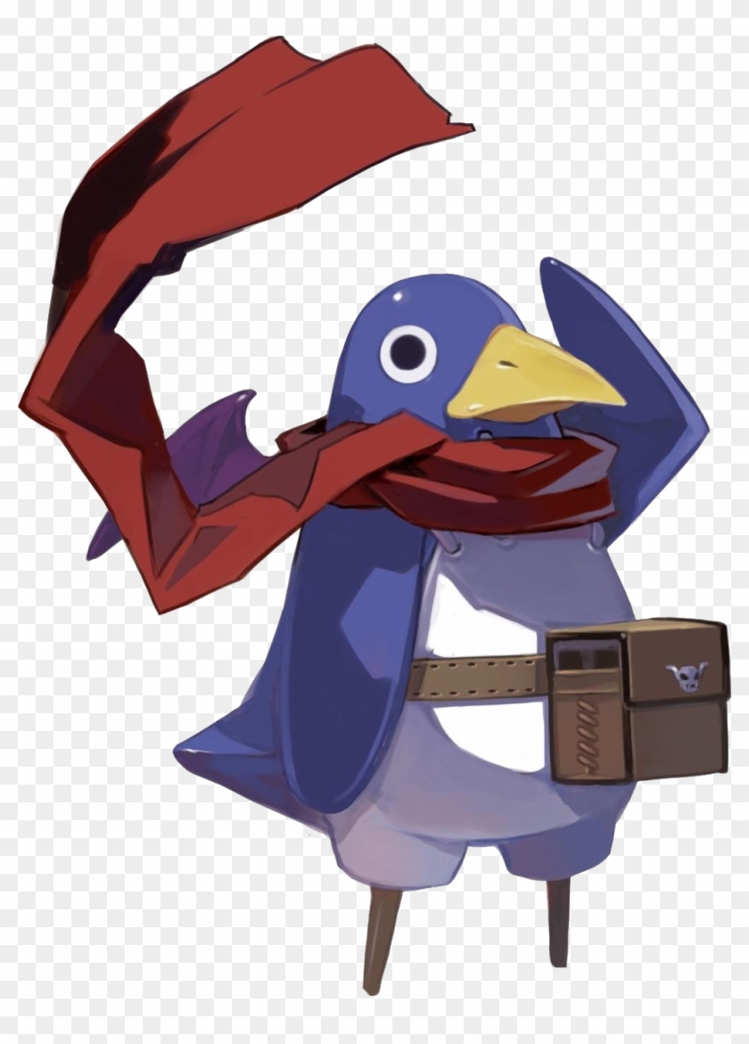 Disgaea's Loveable Cannon Fodder Poised To Report For - Prinny Hero Clipart #5968475