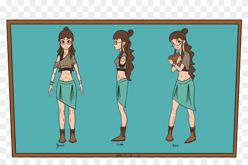 The Character And His / Her Accessories Are Recognizable - Cartoon Clipart #5968635