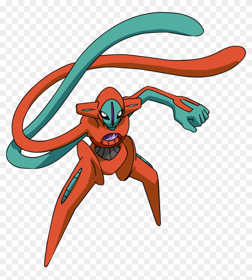 386deoxys Ag Anime - Pokemon Deoxys Png Clipart #5968923