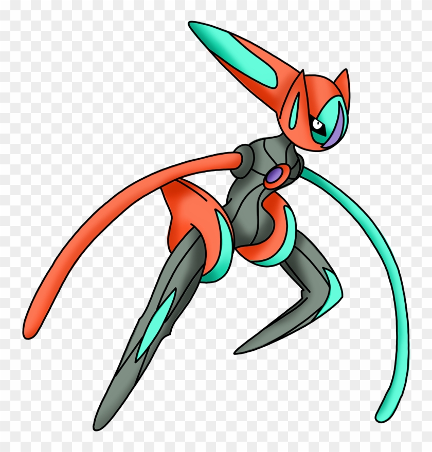 Shiny Deoxys Speed Pokédex - Deoxys Speed Form Clipart #5968959