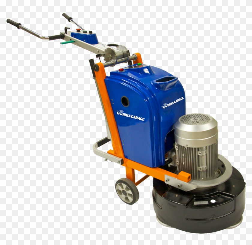 Gorilla Garage Gozirra Transparent Machine Concrete Grinder