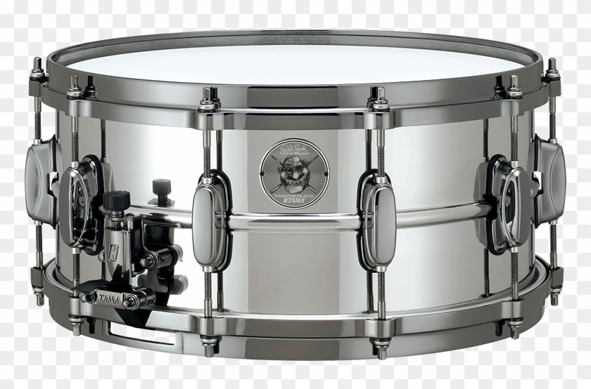 The Signature Snare Drum Of Charlie Benante, Drummer - Drum Tama Snare Clipart