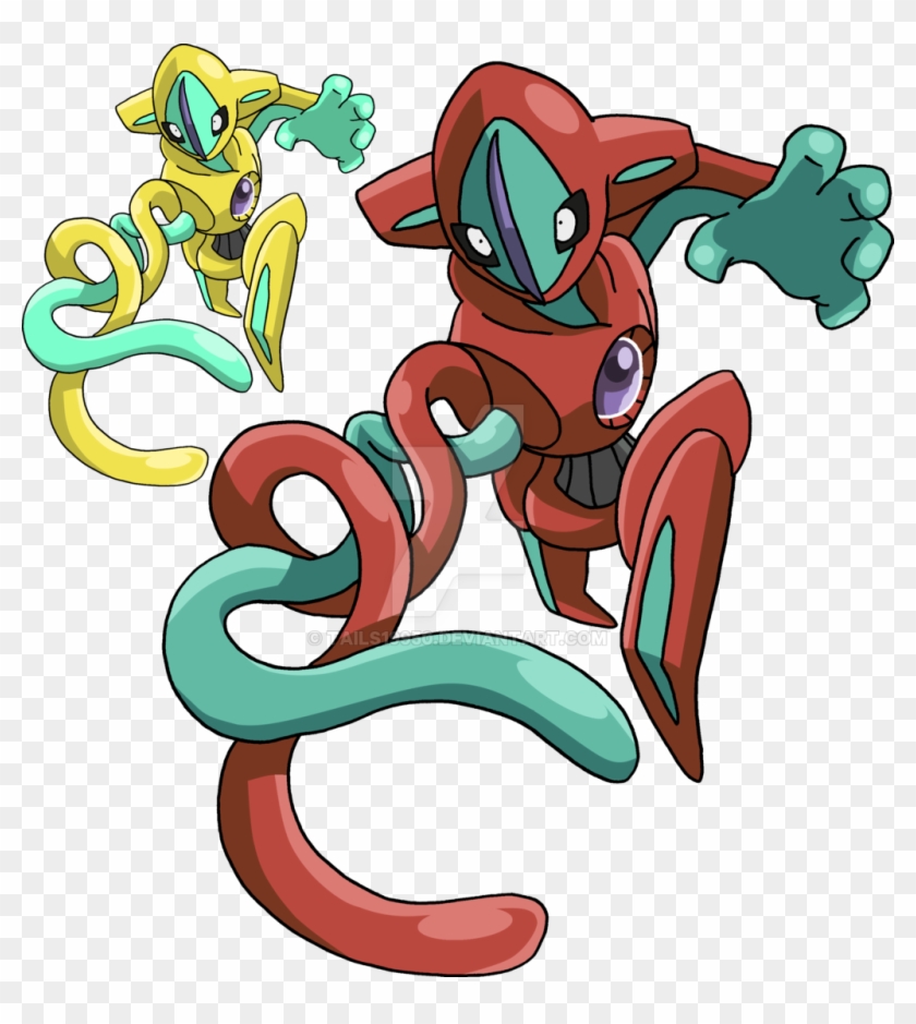 Deoxys Clipart - Deoxys Art Fan Png Transparent Png