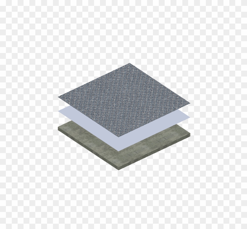 Carpet Tile On Concrete - Floor Clipart #5969352