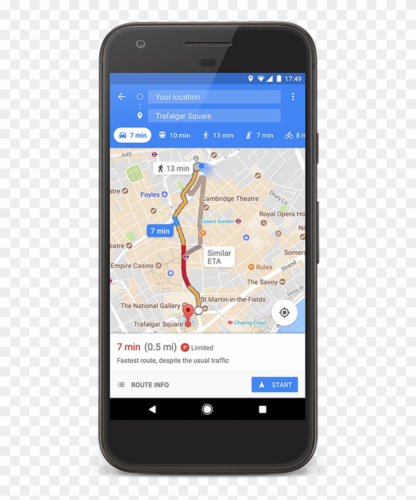 Limitedparkinglondon - Google Maps Parking Transparent Clipart #5969421