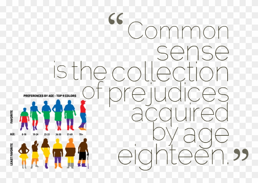 Age Quotes Png Download Image - Age And Gender Based Color Preferences Clipart