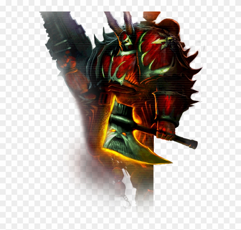 Chaos Space Marines - Illustration Clipart