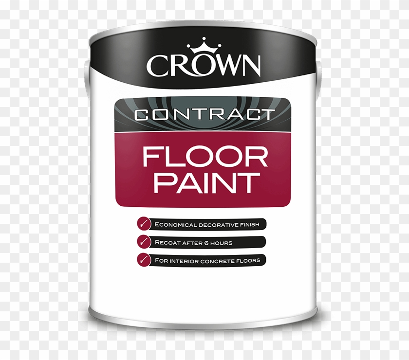 Crown Contract Floor Paint Is A Quick Drying, Economical - Cosmetics Clipart